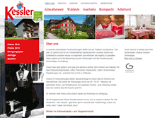 Tablet Screenshot of ferienhaus-kessler.de